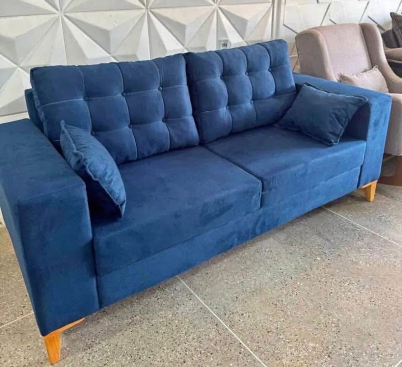 SOFÁ RETRÔ NOVOS E EMBALADOS - Foto 2