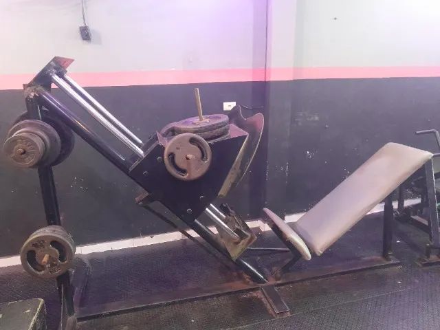 Leg 45 turbular ,com suporte de anilhas - Foto 2