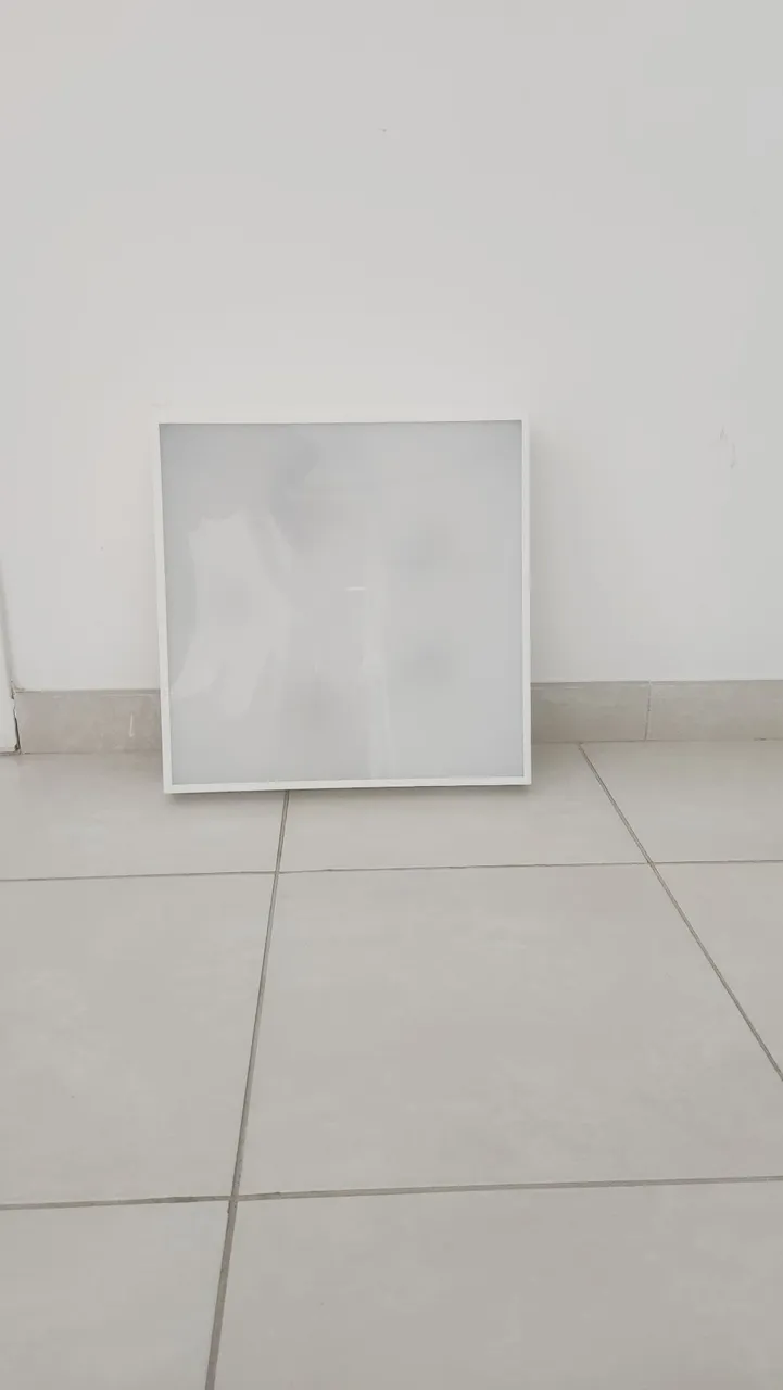 Luminária Plafon Quadrada 50x50