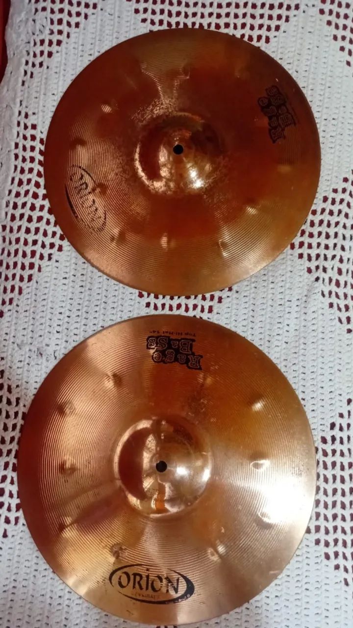 Vendo Hi-hat Orion Rage Bass 14" - Foto 5