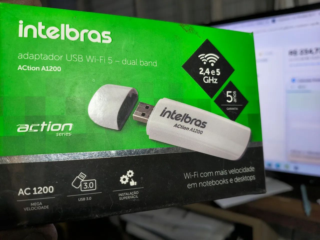 Adaptador USB wireless dual band