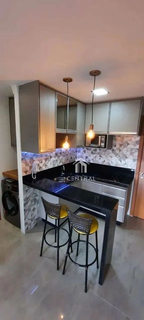 Studio para locação - Condomínio Via Alameda - 37m² - 1 Vaga - Varanda - Centro Guarulhos/