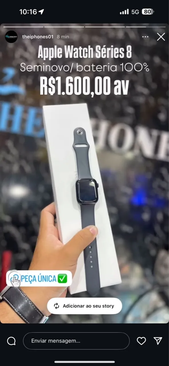 Apple Watch Series 8 - Seminovo
