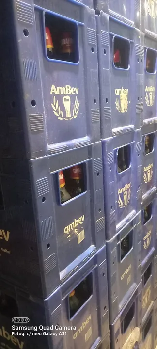 Caixas de Cerveja LITRÃO AmBev -