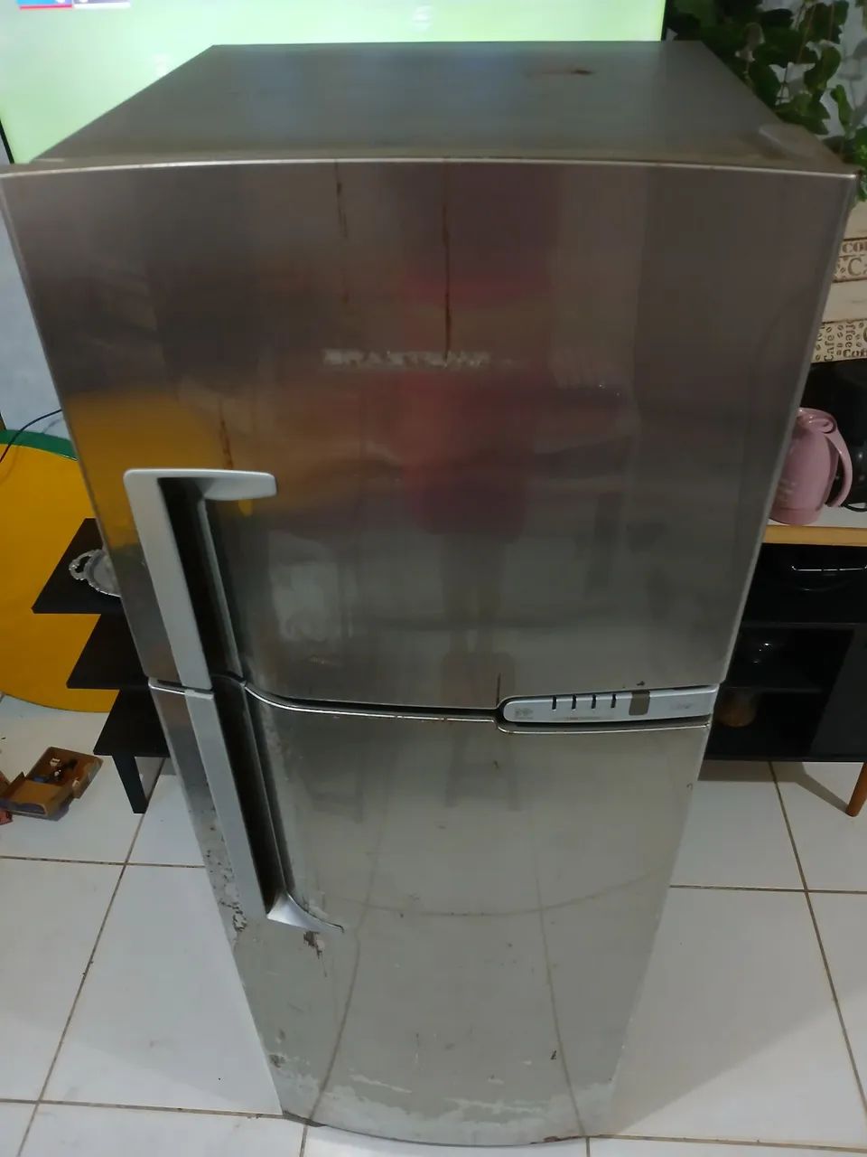 Geladeira Brastemp Inox toda boa única Dona  - Foto 6