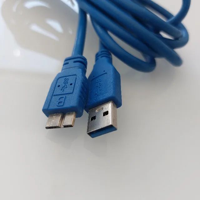 Cabo HD Externo USB 3.0 x Micro B 3 metros - Foto 2