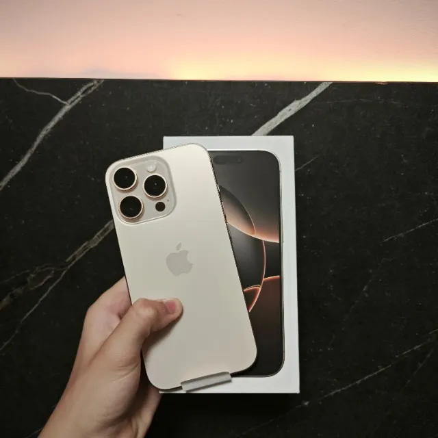 Apple iPhone 16 Pro 256GB Desert (Novo, Lacrado)