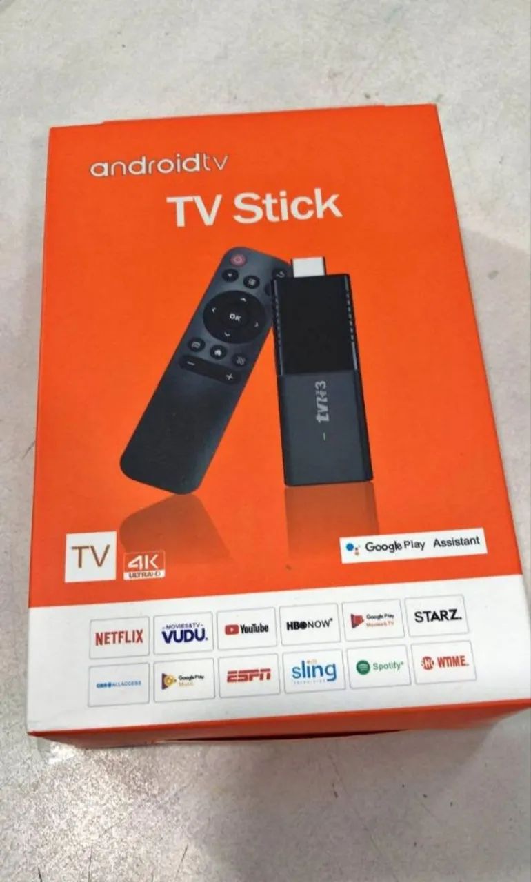Tv Stick Android 4K Full HD Tv com Apps  - Foto 2