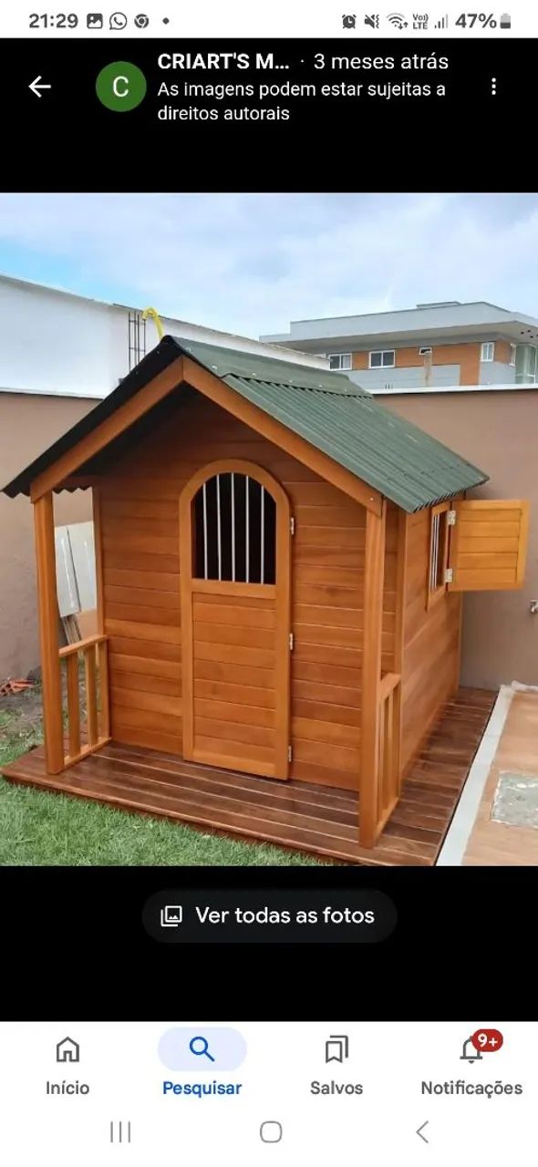 Fabricamos playglouds em madeira, pergolado,deck e móveis.  - Foto 4