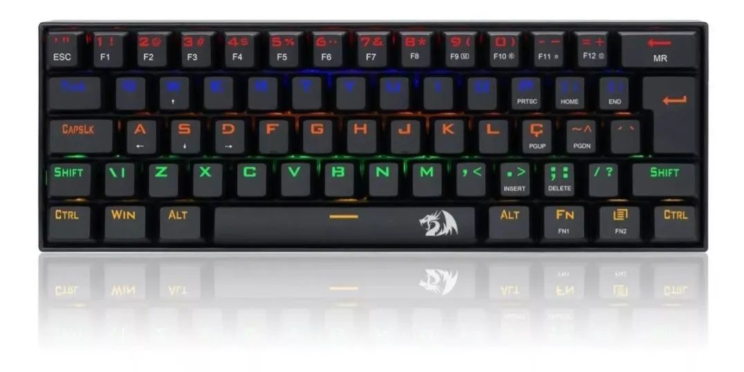 Teclado Mecânico Gamer RGB Redragon 