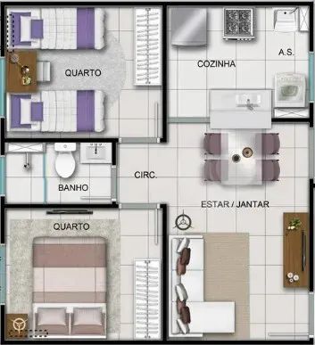 Apto a venda na Messejana com 02 quartos - Foto 4