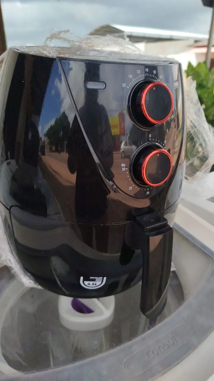 Air Fryer Amvox 4.5L - Seminovo - Foto 3