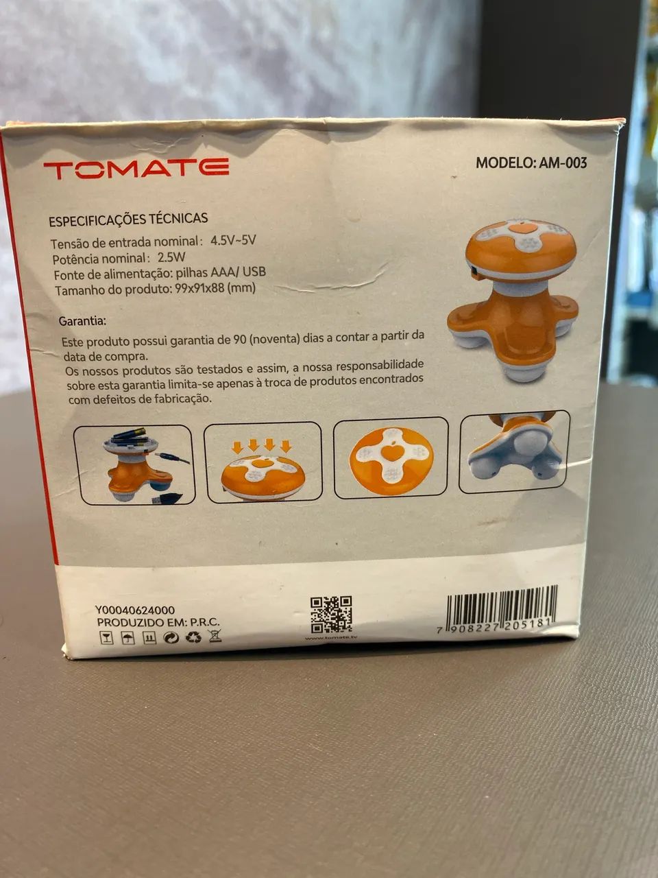 Massageador Elétrico TOMATE AM-003 - Foto 3