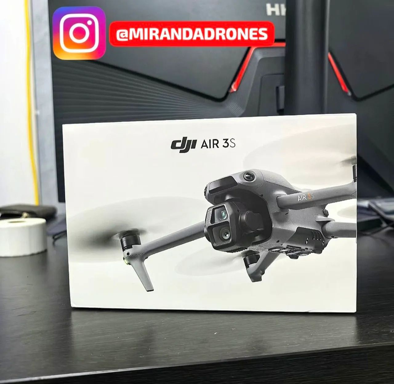 DJI AIR 3S STANDARD LACRADO PRONTA ENTREGA. 