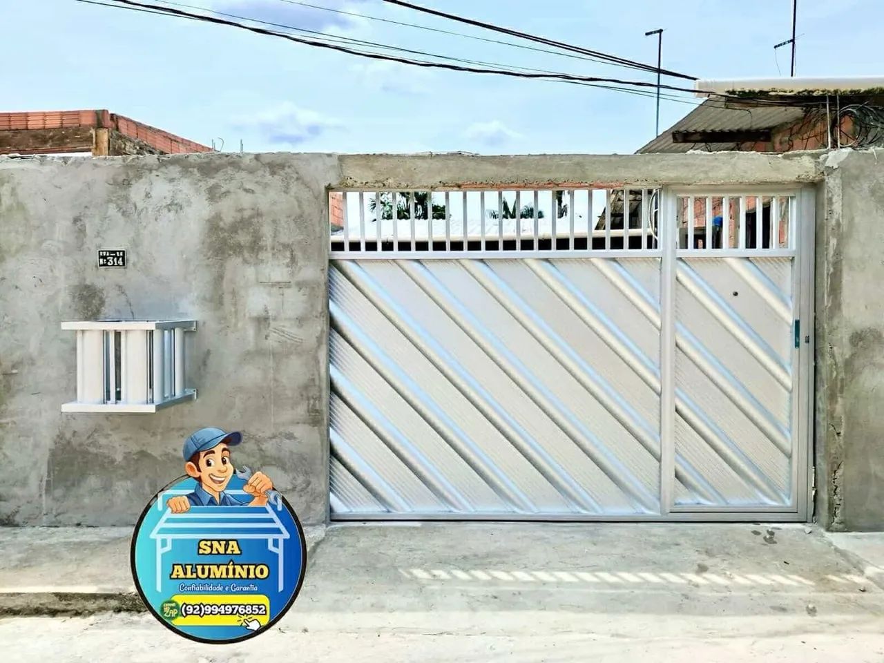Portões de Alumínio em promoção ! - Foto 5