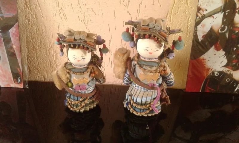 Bonecas Japonesas Enfeite Decorativo