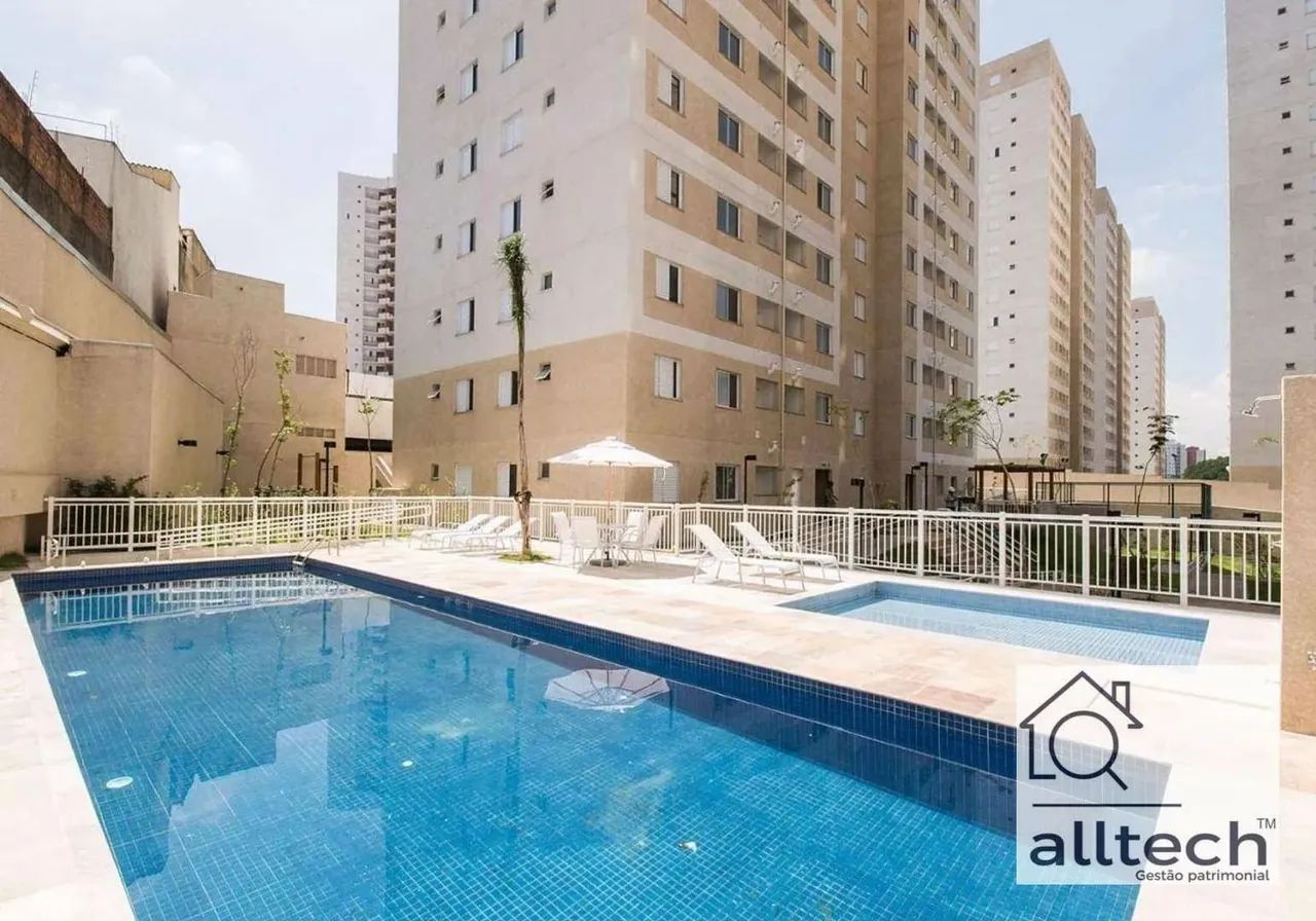 Apartamento com 1 dormitório para alugar, 35 m² por R$ 1.692,90/mês - Quinta da Paineira -