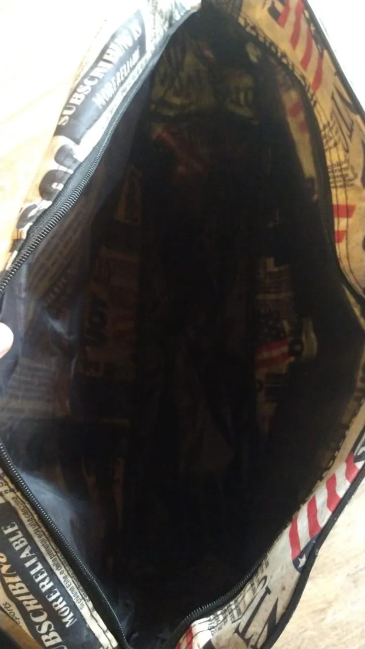 Bolsa de Viagem, 20cm largura, 56cm comprimento, 30cm altura - DESAPEGO - Foto 4