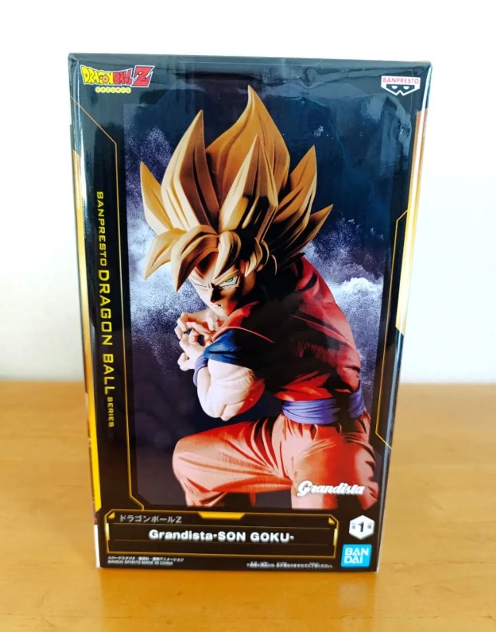 Action Figure Novo DRAGON BALL Z [SON GOKU] 22cm Grandista
