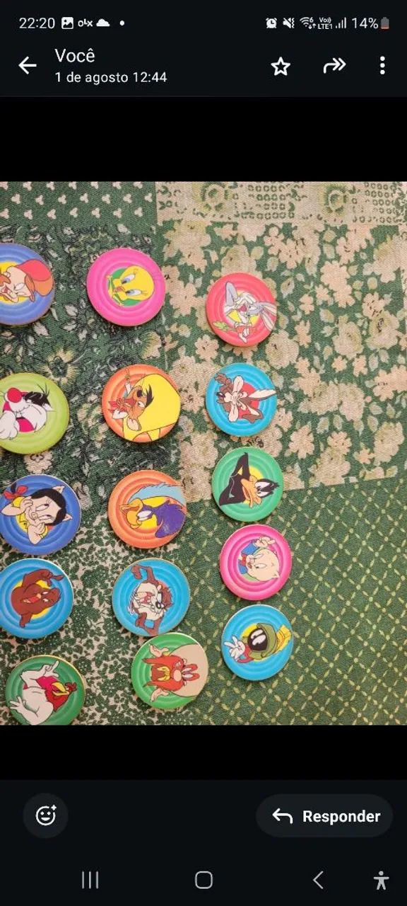 Coleção Tazos Loney tunes com animaniacs  - Foto 2