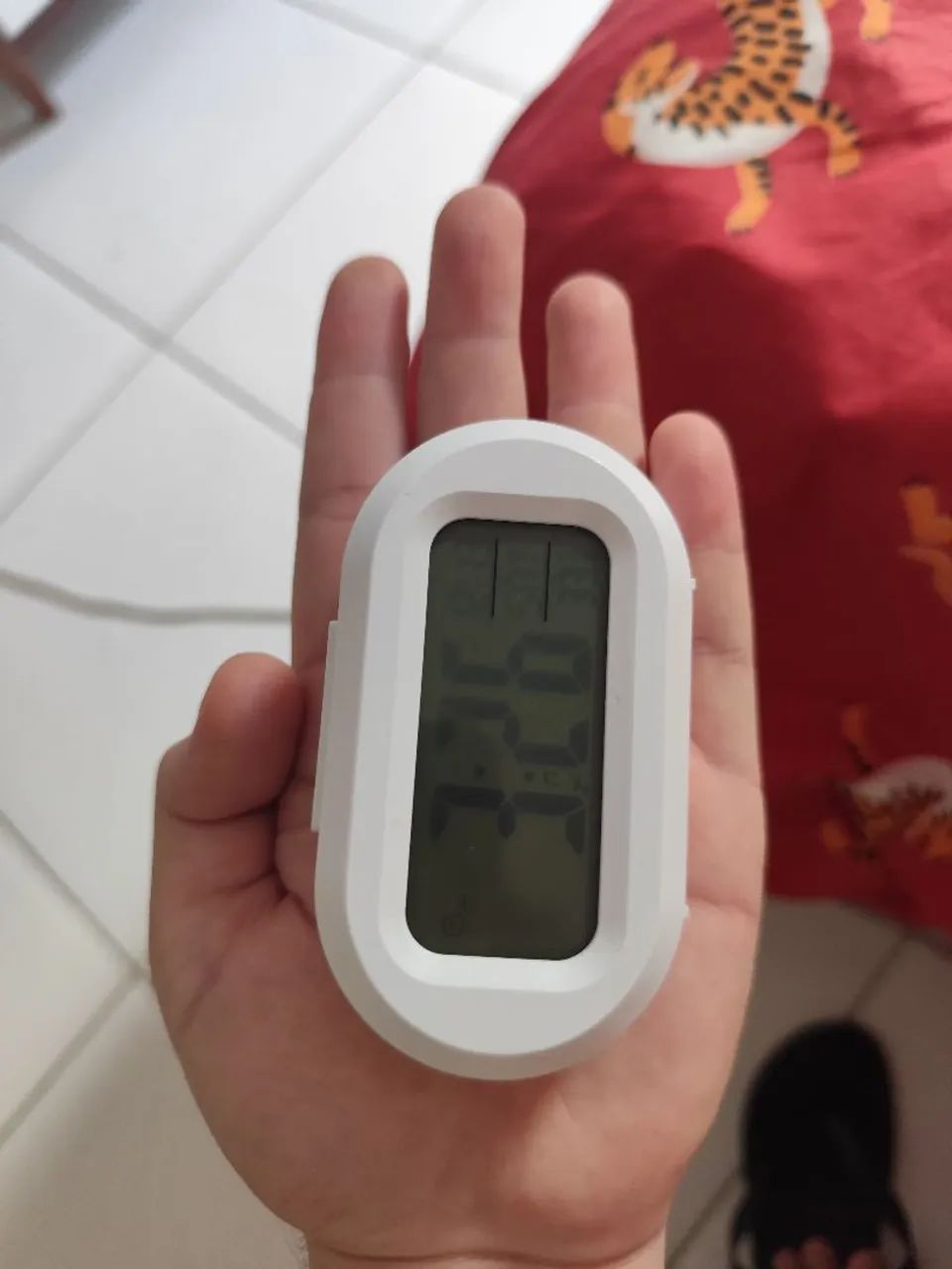 Mini Relógio Digital ST8020 - Foto 2