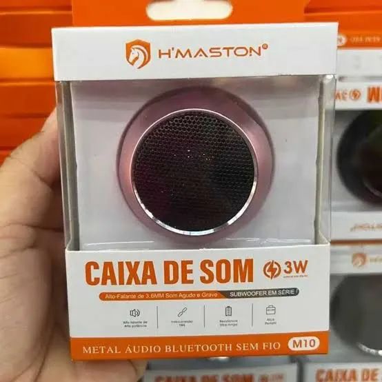 Caixa de Som Bluetooth H'MASTON M10 3W - Foto 2