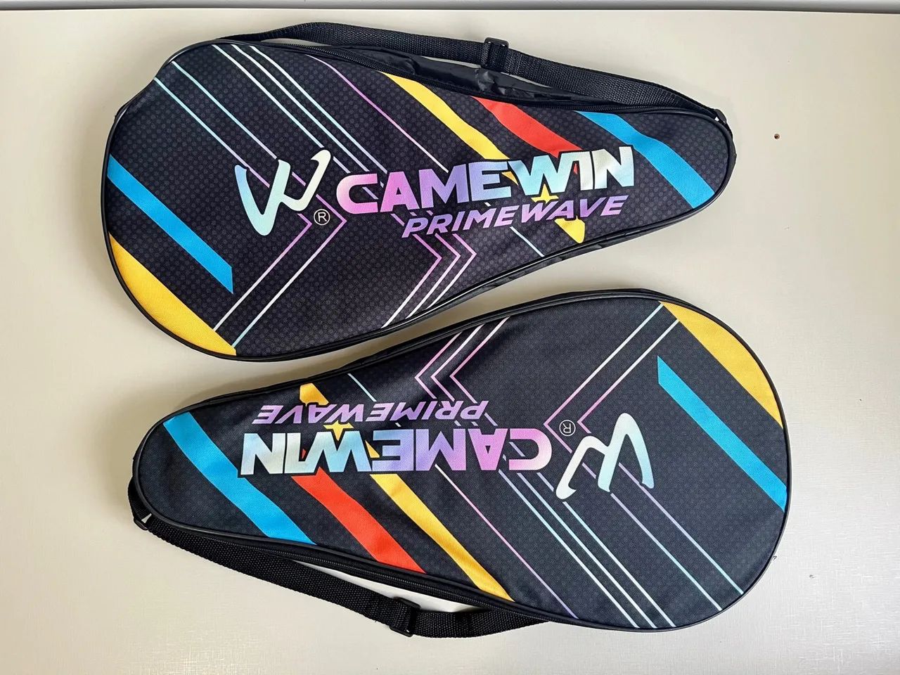 Raquetes Beach Tennis Camewin Primewave + capas - Foto 3