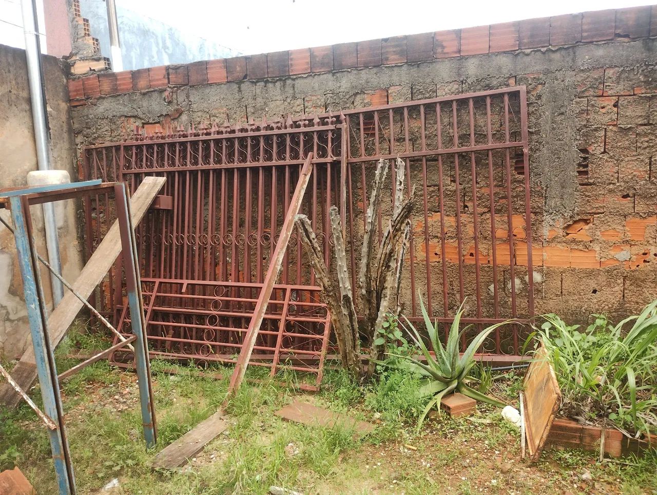 Portão de ferro usado