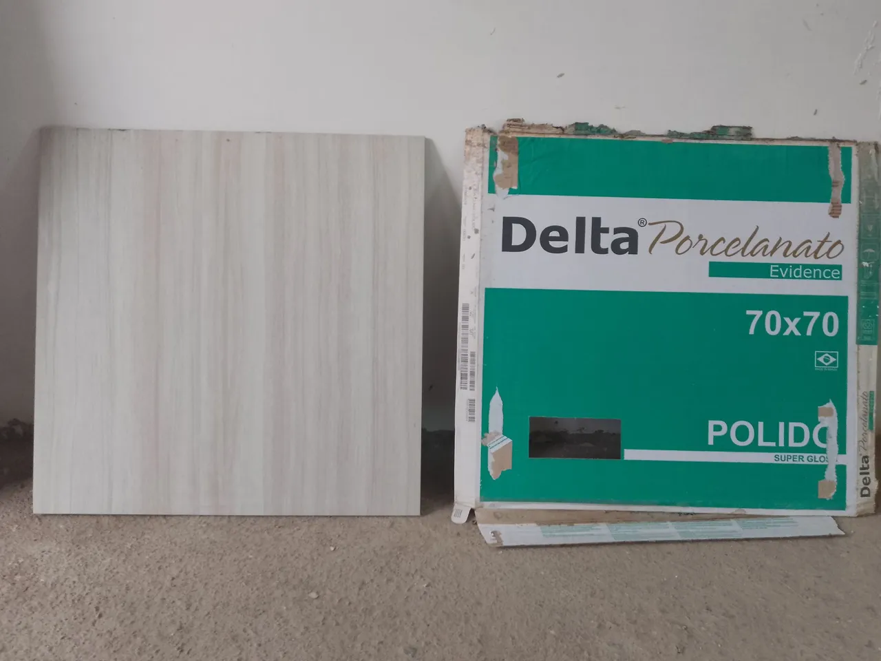 Porcelanato Delta Evidence 70x70 Polido