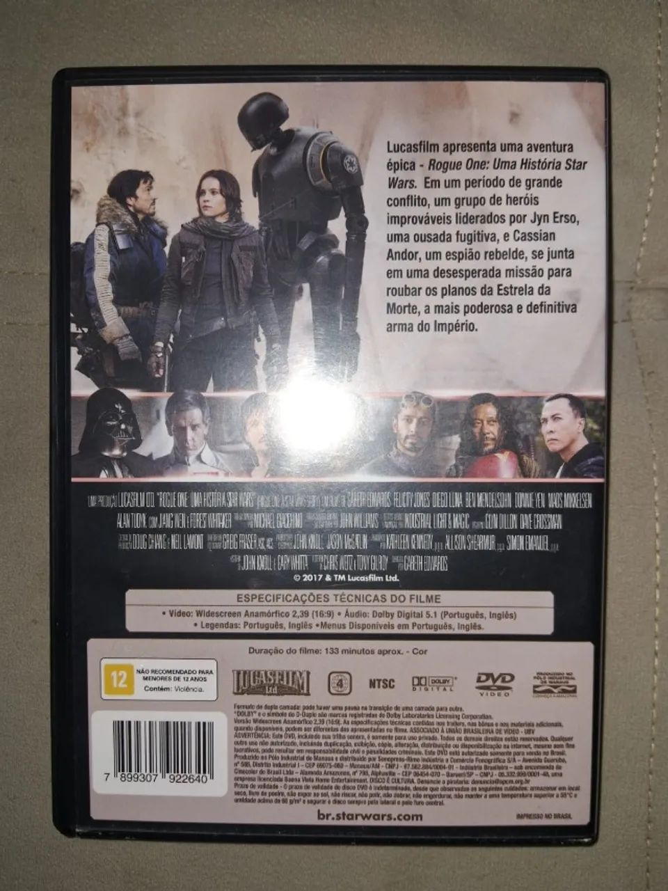 DVD- Rogue One: Uma História Star Wars - Foto 2