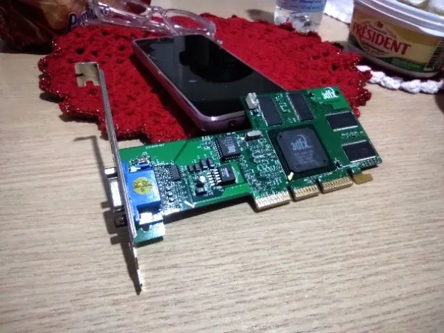 Placa de video 3DFX AGP antiga para coleção, epxosição, quadro, vitrine - Foto 4