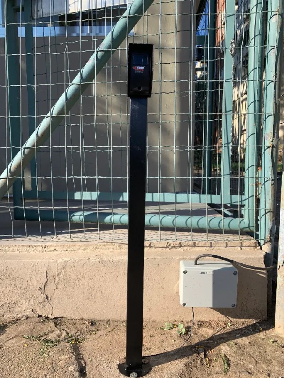 Sensor antiesmagamento para cancela de acesso