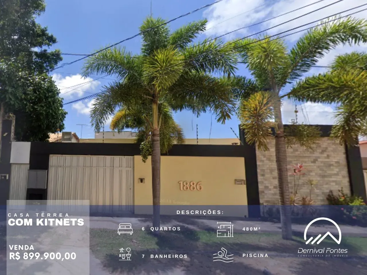 Casa Térrea com Kitnets (Flats) - Candelária