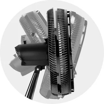 Ventilador 50cm 8 Pás WAP Flow Turbo Mesa e Parede 2 em 1 - Foto 4