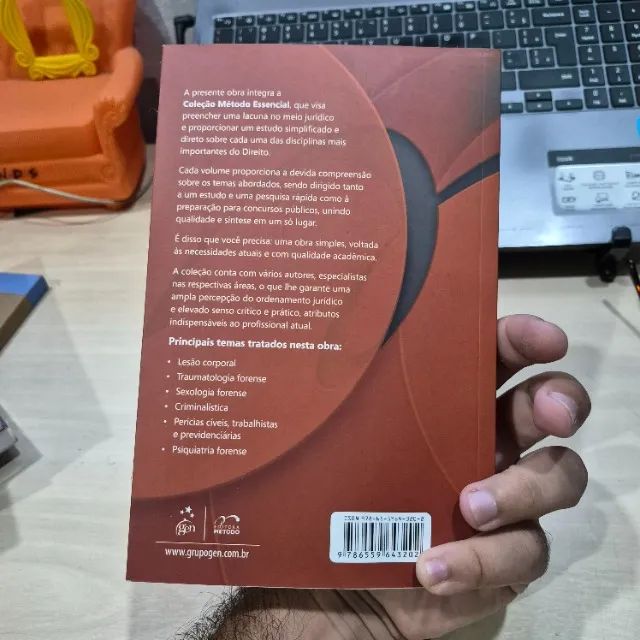 Coleção Método Essencial - Medicina Legal e Perícias Médicas - 1ª Edição 2022 Capa comum - Foto 3