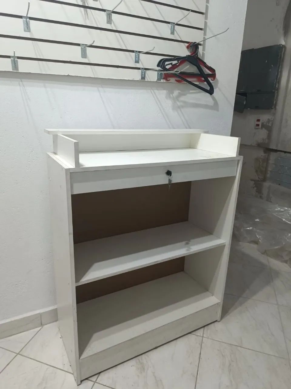 Balcão caixa para comércio 