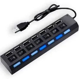 Hub Usb 2.0 com 7 Portas