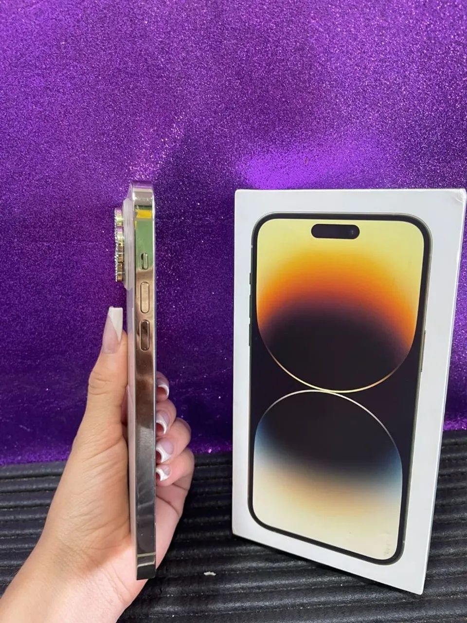 IPHONE 14 PRO MAX GOLD 512GB - Foto 2