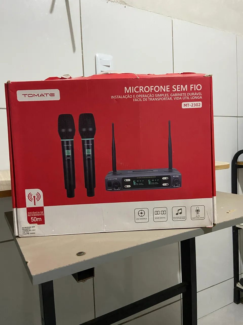 Microfone tomate / 1 microfone
