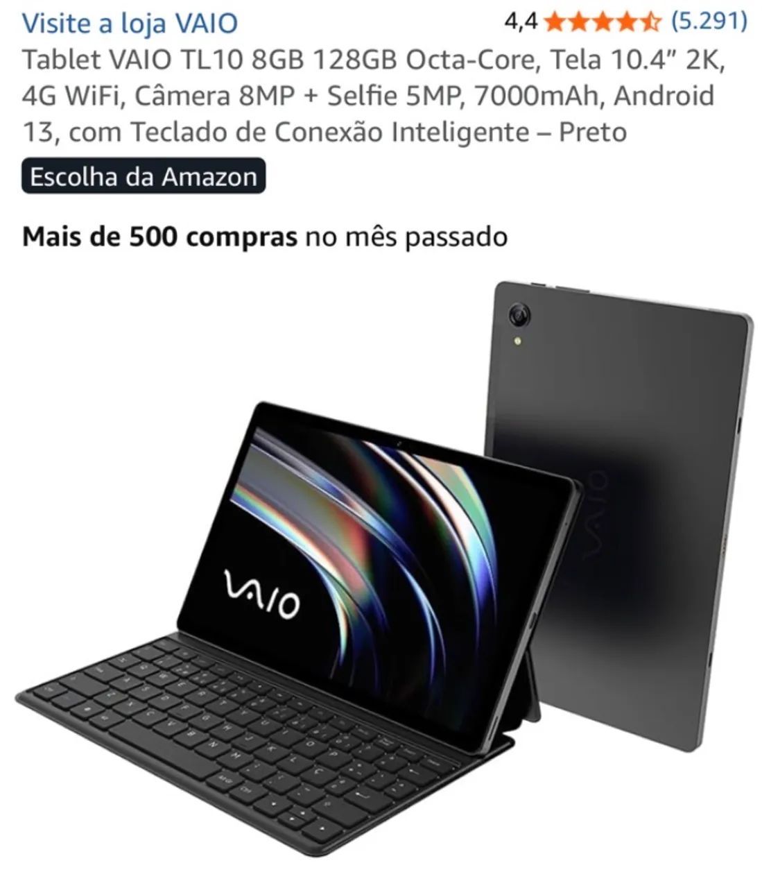 Tablet da Vaio TL10 - Foto 4
