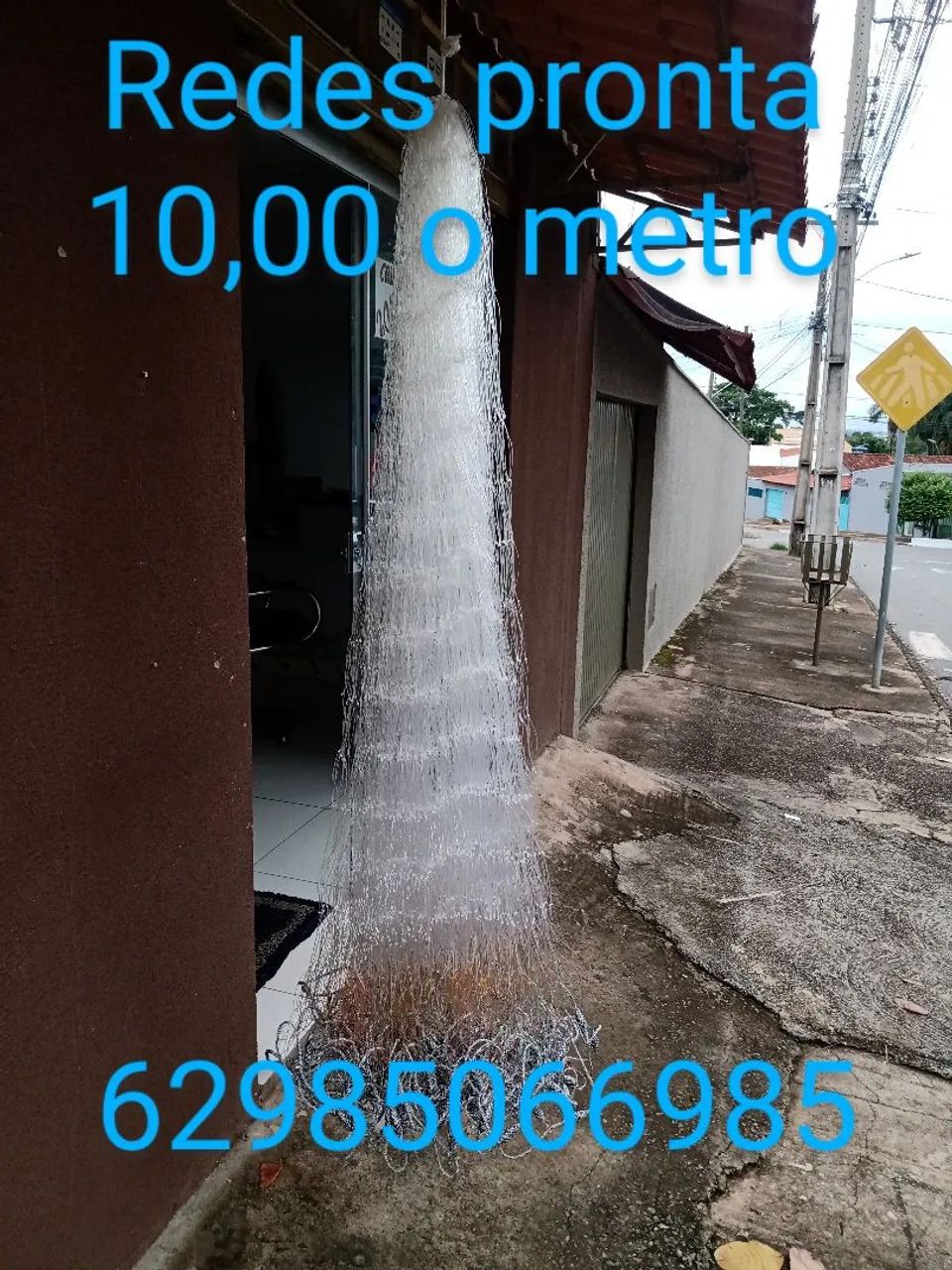 Malhadeira para pesca 10,00 o metro  - Foto 3