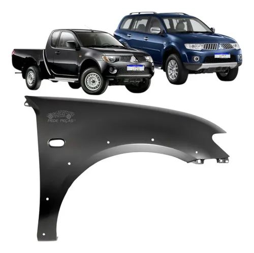 Paralama Mitsubishi L200 Triton Pajero Dakar 2008 A 2018 - Foto 12