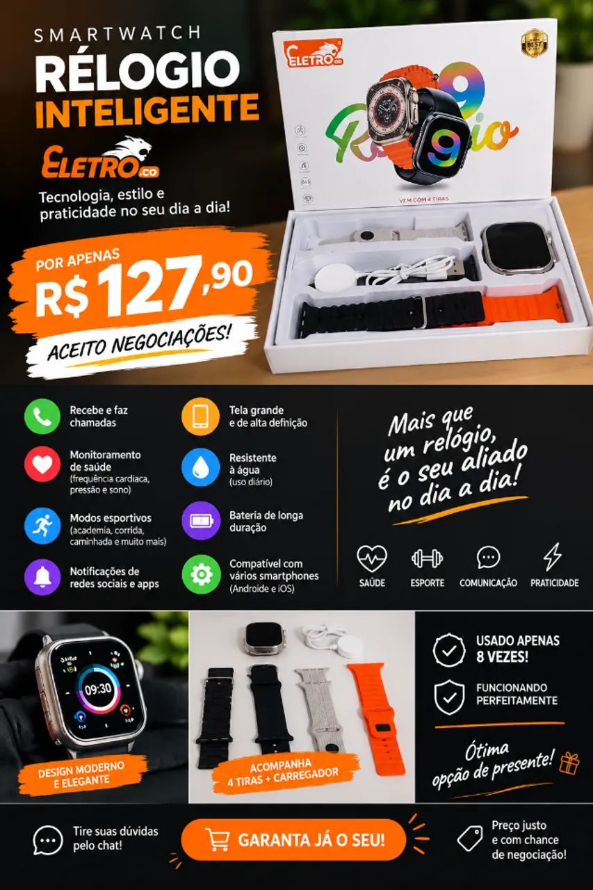 SMARTWATCH W9 ULTRA