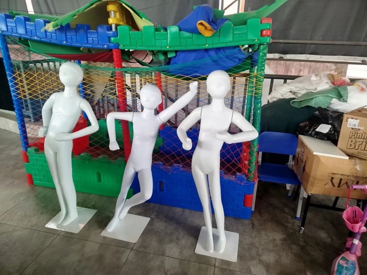 Manequim infantil 