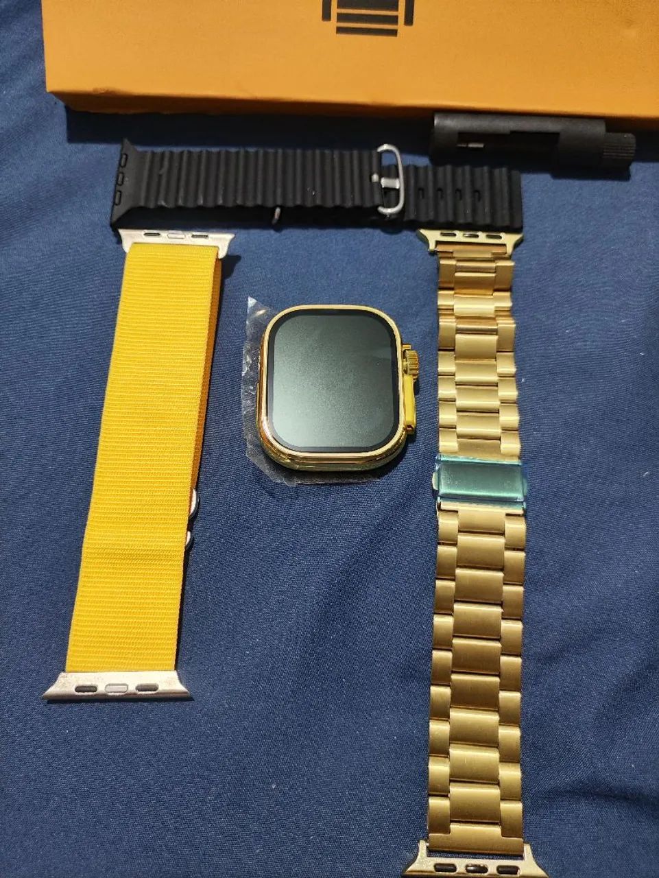 Relógio Smartwatch Dourado  - Foto 2