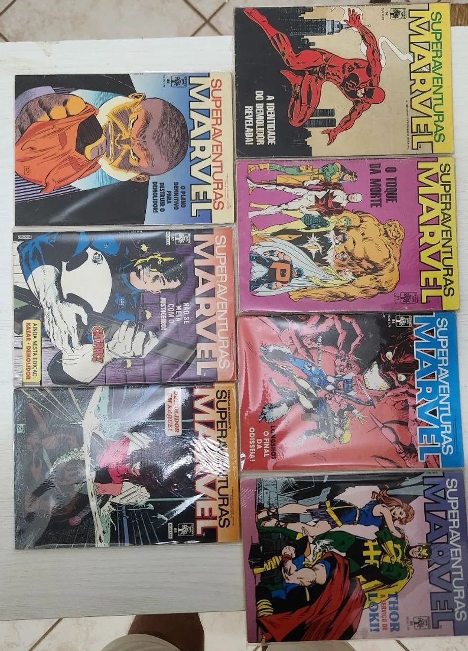 SUPERAVENTURAS MARVEL DIVERSOS NRS - Foto 5