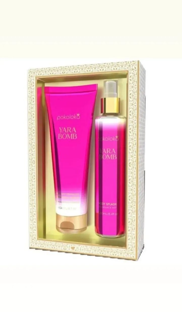 Acompanha: Hidratante 240ml + Body Splash 250ml. 