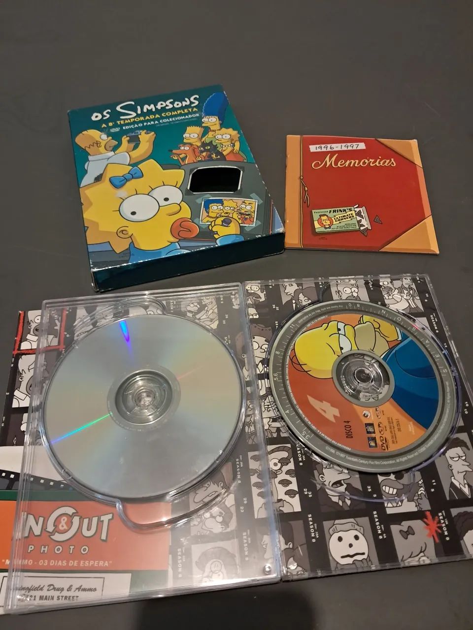 Coleção DVD Simpsons Temporada 8 - Box - Foto 5