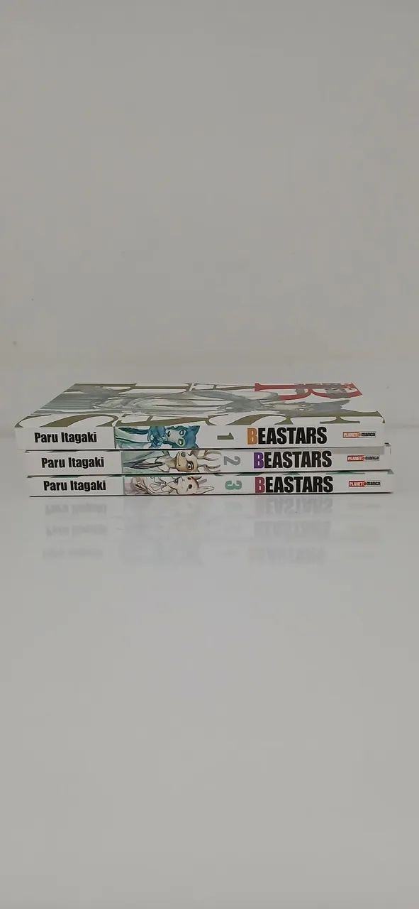 Mangá Beastars 1, 2 e 3