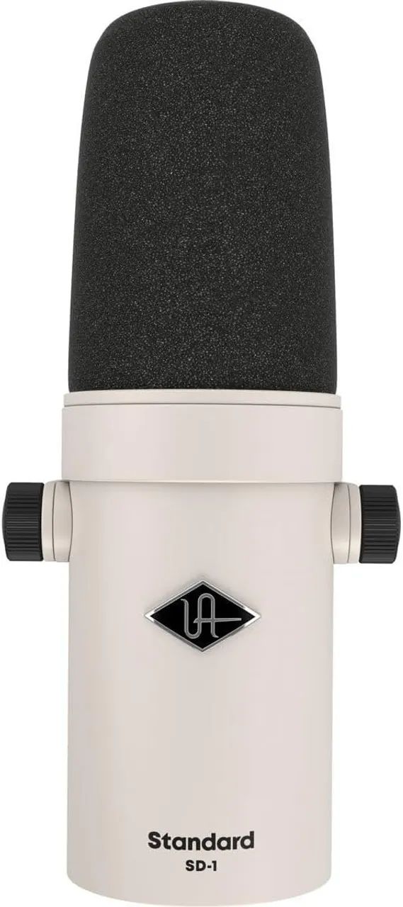 Microfone dinâmico  melhor que Shure padrão Universal Audio SD-1, branco